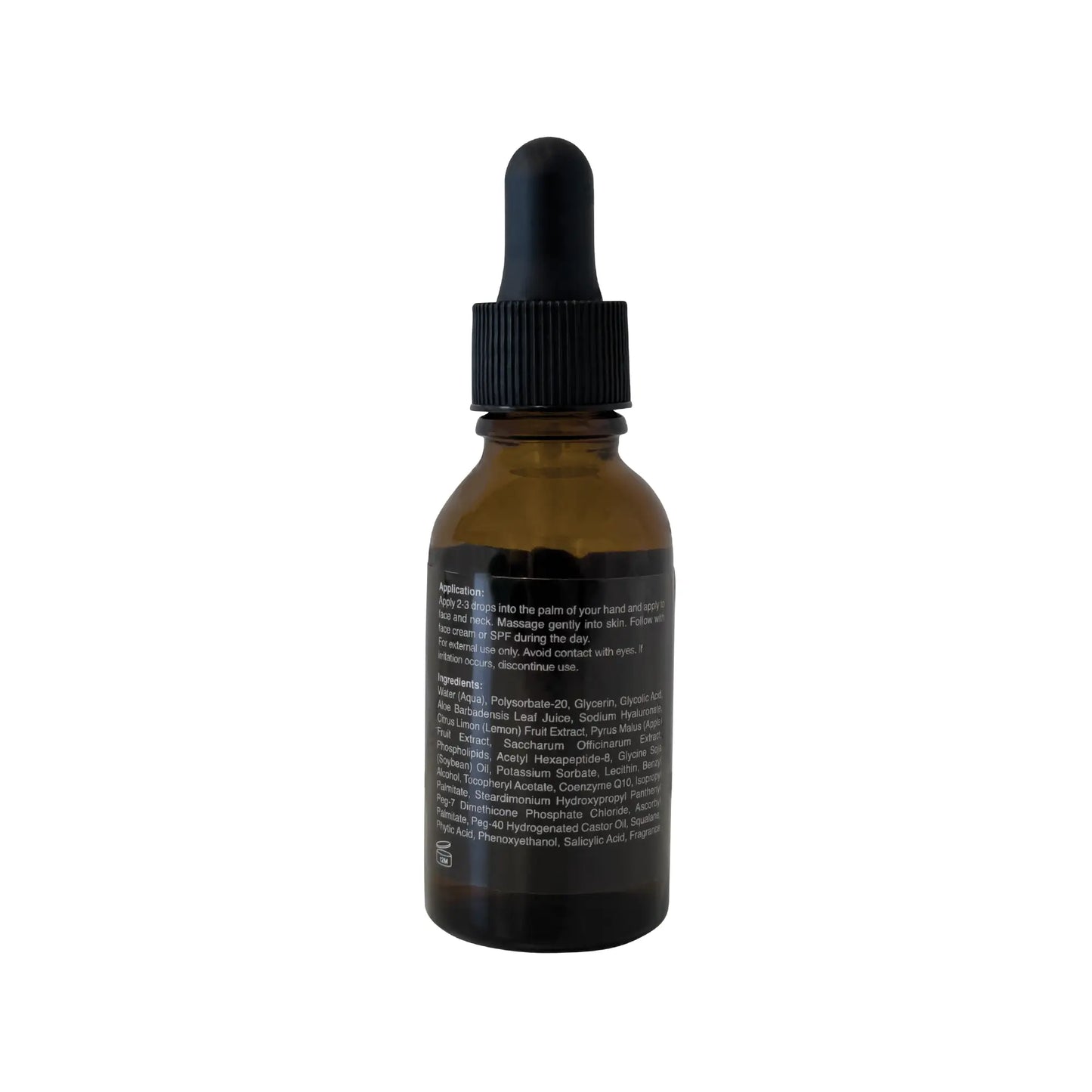 Glycolic Acid Serum | Evens Hyperpigmentation & Refines Skin Texture with Glycerin, Vitamin E & Squalane