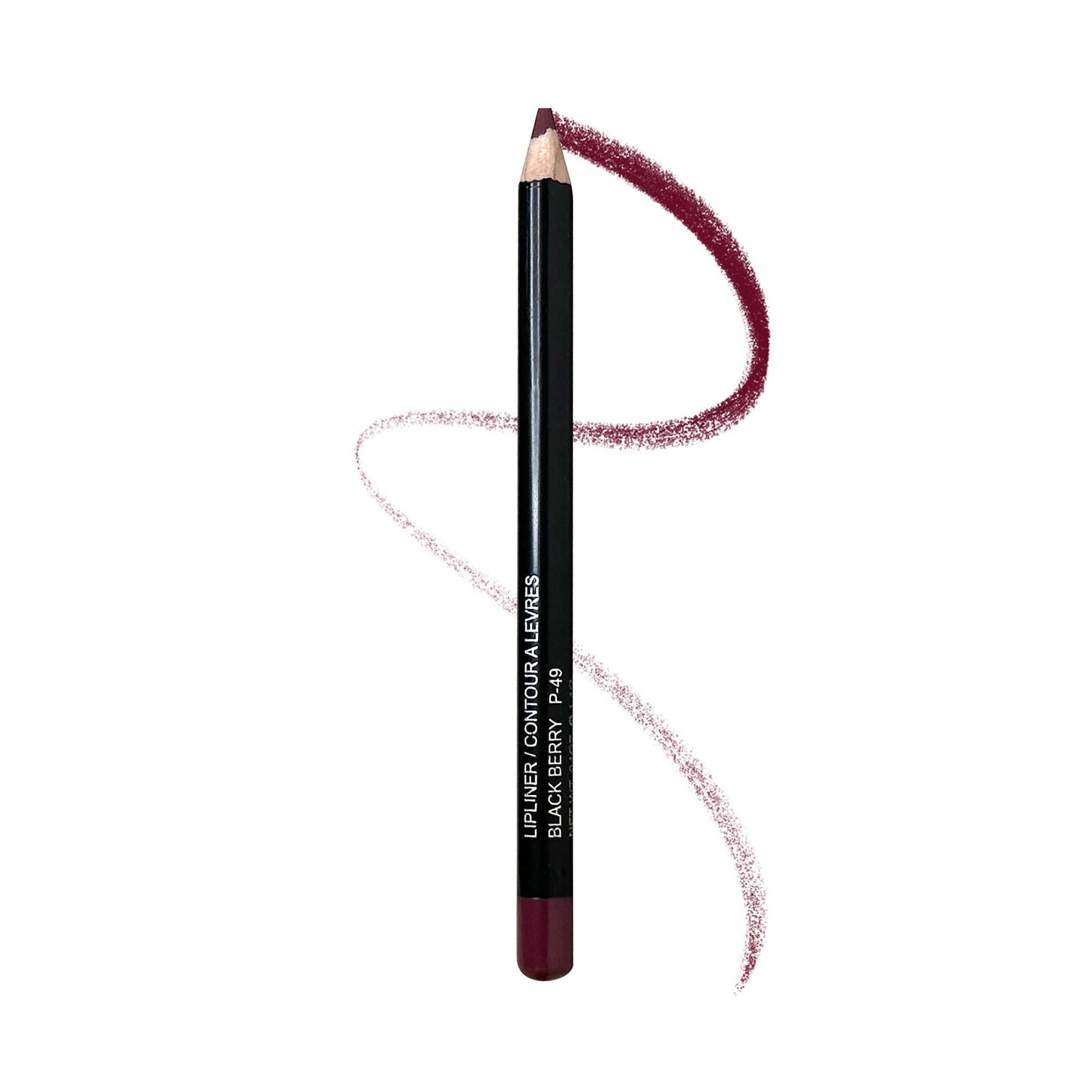 Black Berry Lip Liner | No-Smudge, Creamy Formula for Reshaped, Fuller Lips