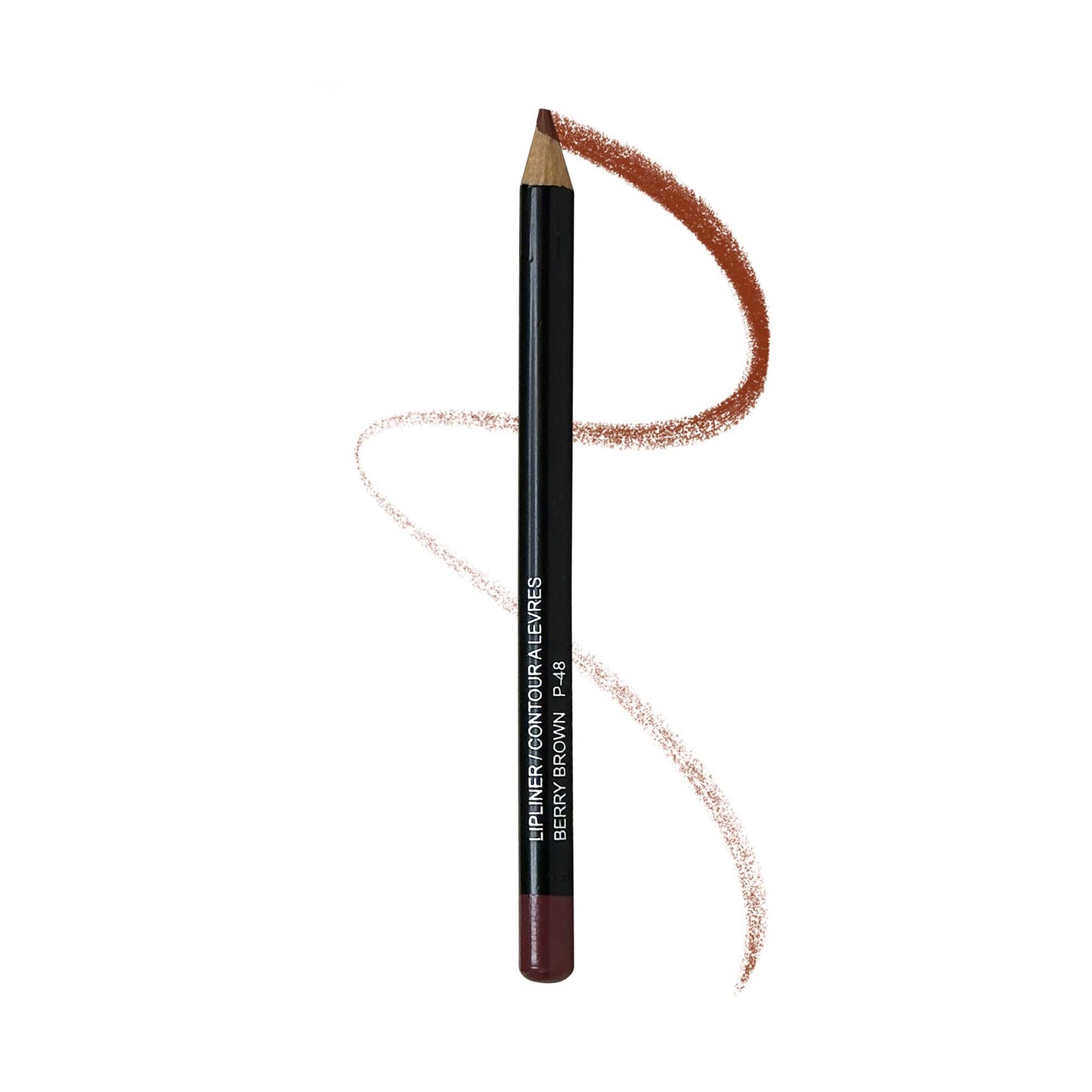 Berry Brown Lip Liner | No-Smudge, Creamy Formula for Reshaped, Fuller Lips