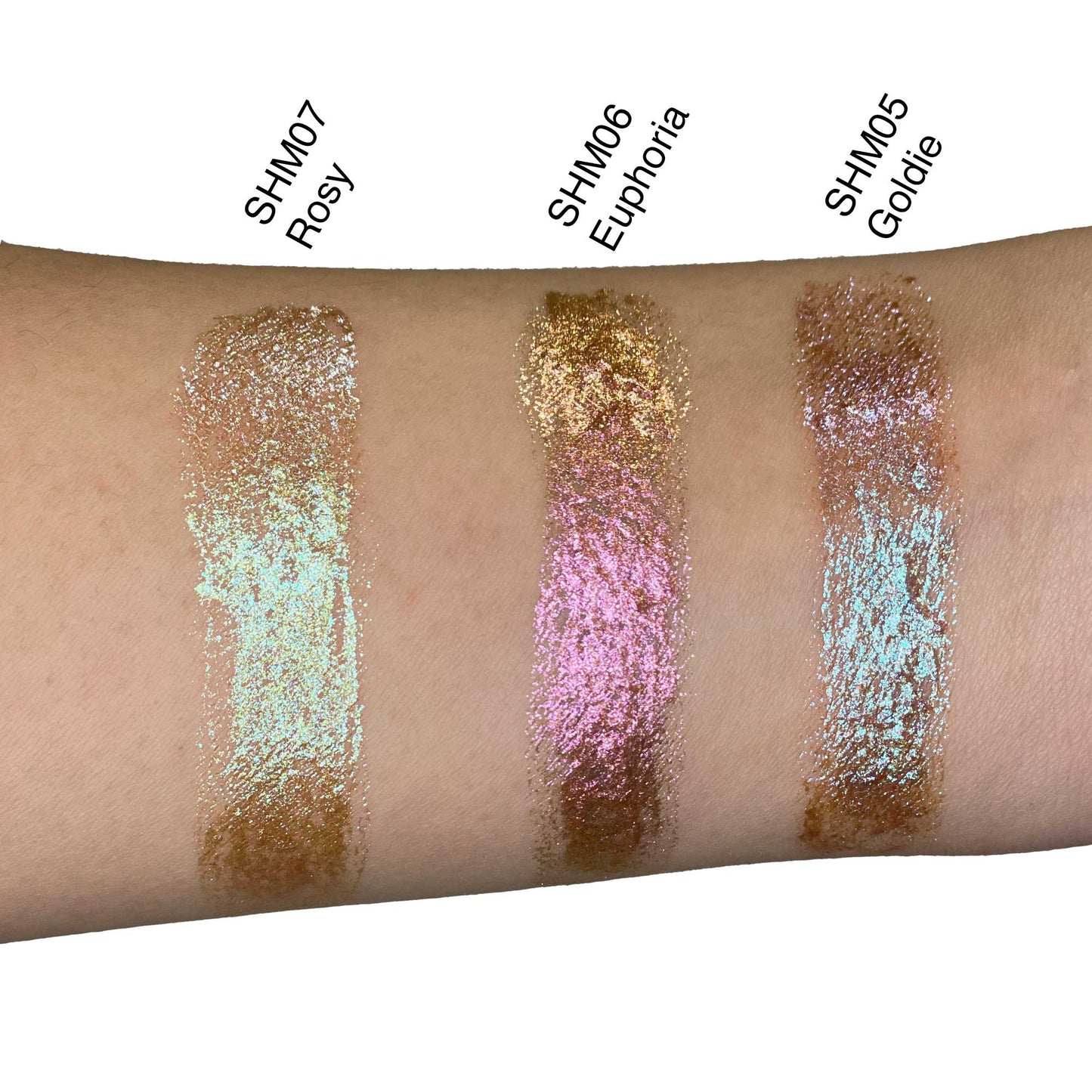 Rosy Liquid Shimmer | Versatile, Crease-Proof Shine for Lips, Eyes, and Cheeks
