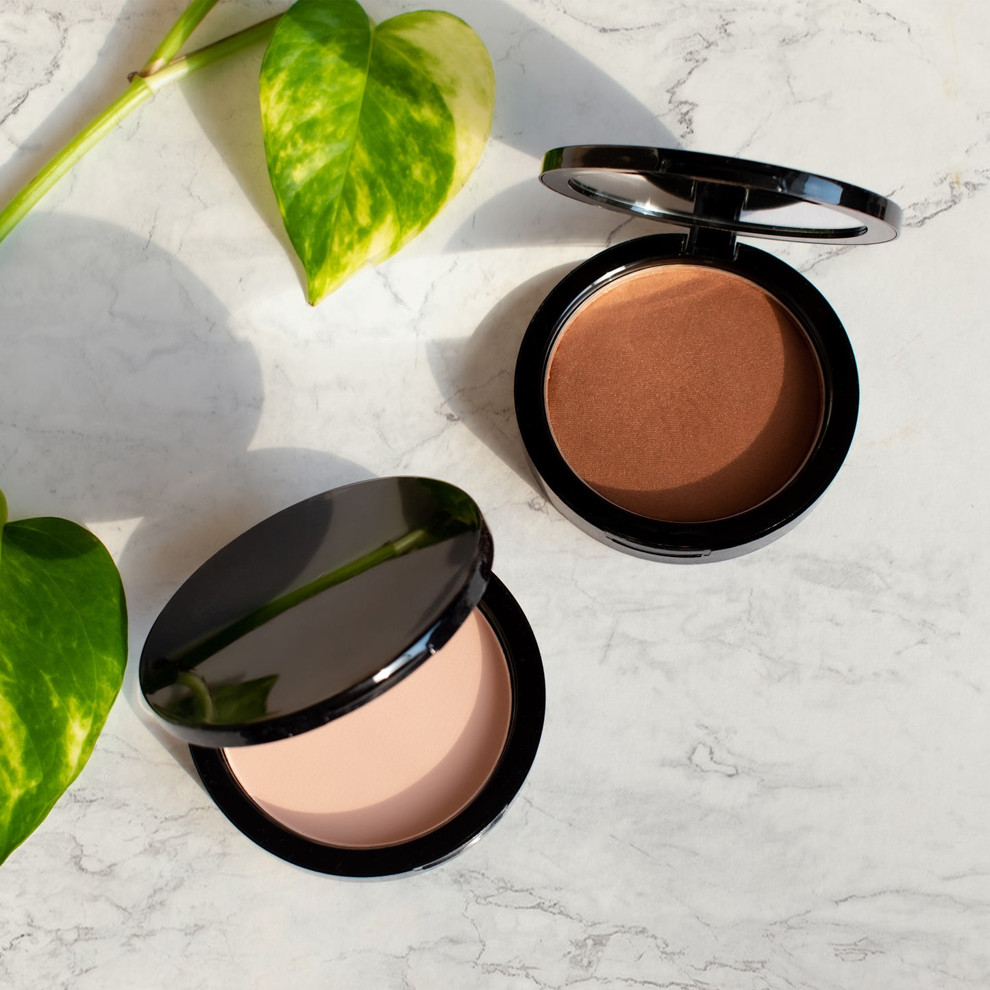 Mesa Dual Blend Powder Foundation for Matte Finish & Full Coverage | Wet or Dry Application, Weightless & Suitable for All Skin Types