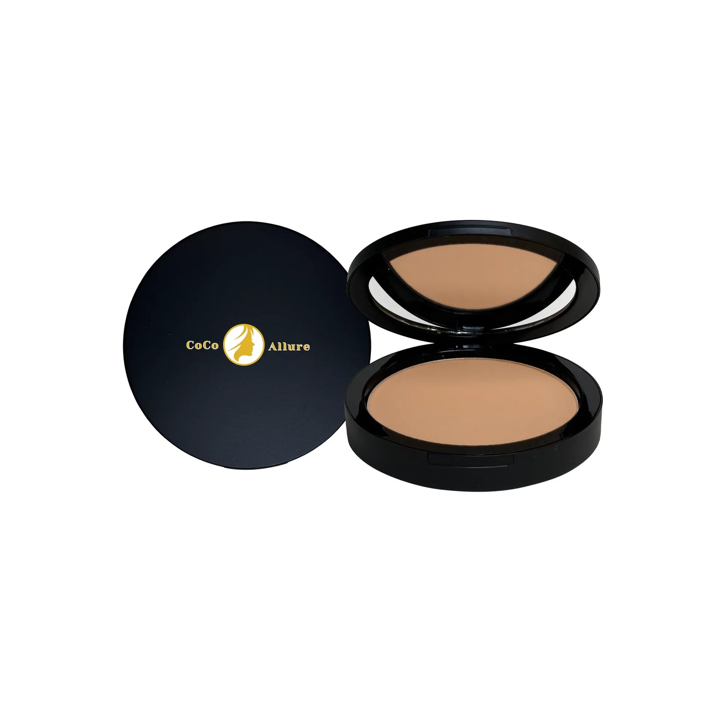 Mesa Dual Blend Powder Foundation for Matte Finish & Full Coverage | Wet or Dry Application, Weightless & Suitable for All Skin Types
