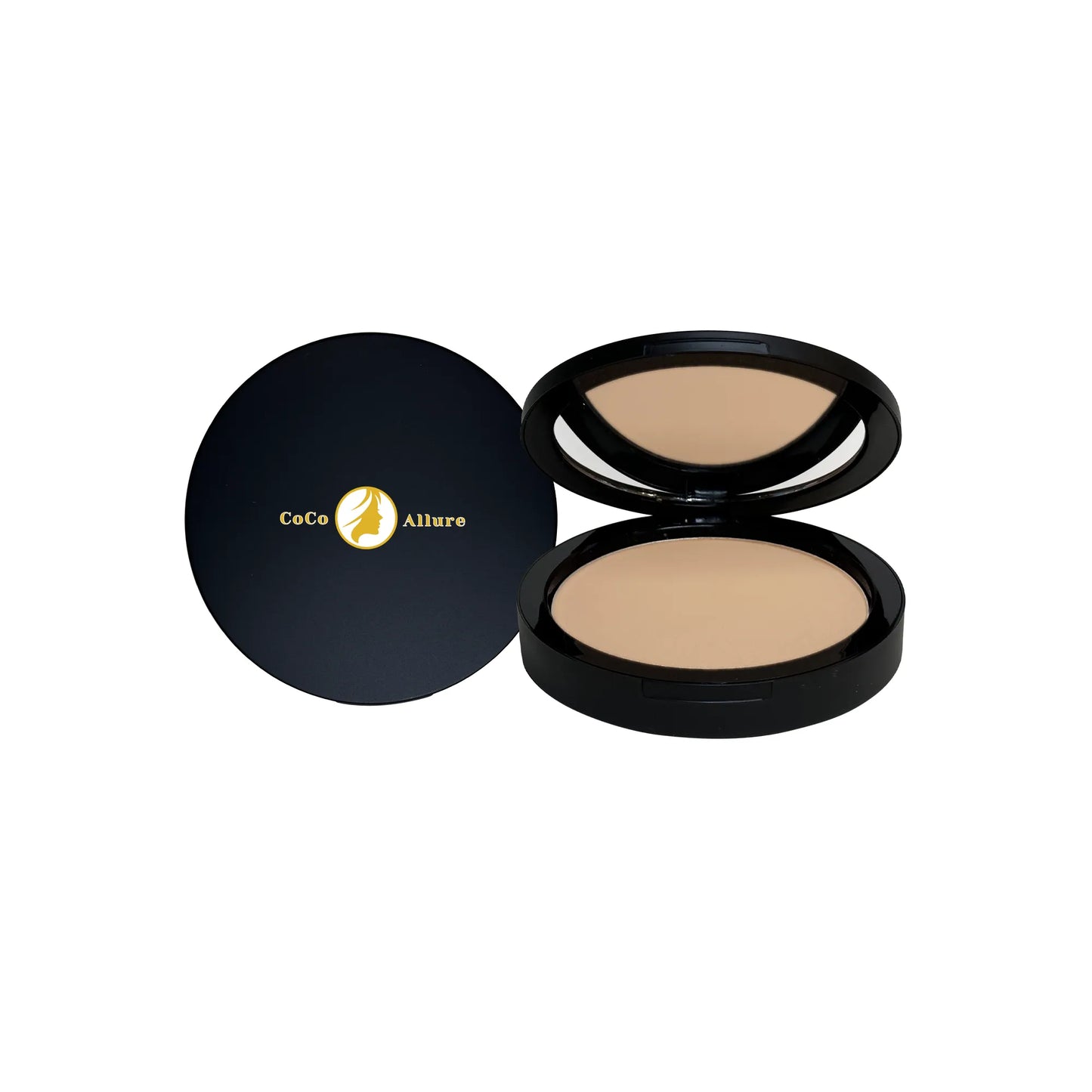 Bisque Dual Blend Powder Foundation for Matte Finish & Full Coverage | Wet or Dry Application, Weightless & Suitable for All Skin Types
