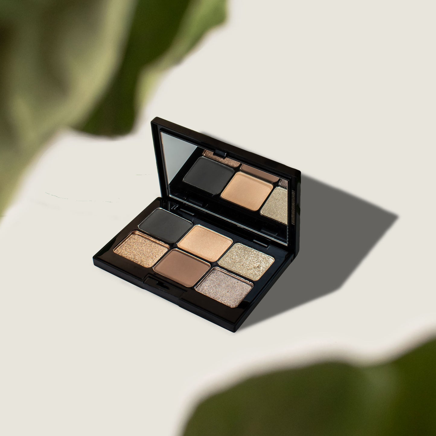 Dark Storm 6-Shade Creamy Eyeshadow Palette – Buildable, Pigmented, and Luminous Finish for Mesmerizing Eyes