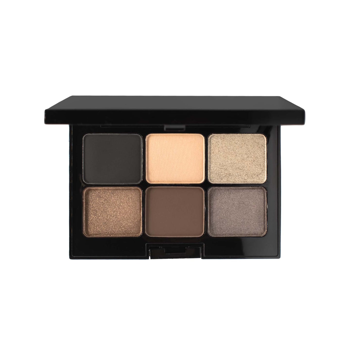Dark Storm 6-Shade Creamy Eyeshadow Palette – Buildable, Pigmented, and Luminous Finish for Mesmerizing Eyes