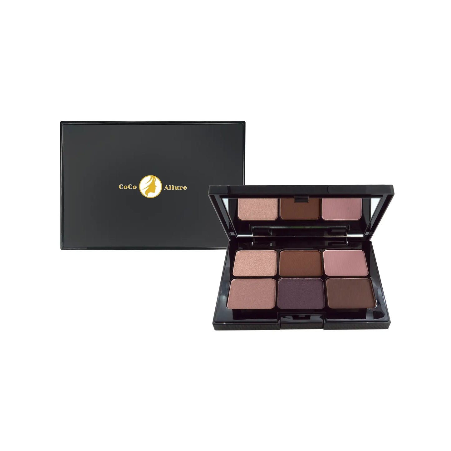 Sweet Almond 6-Shade Creamy Eyeshadow Palette – Buildable, Pigmented, and Luminous Finish for Mesmerizing Eyes