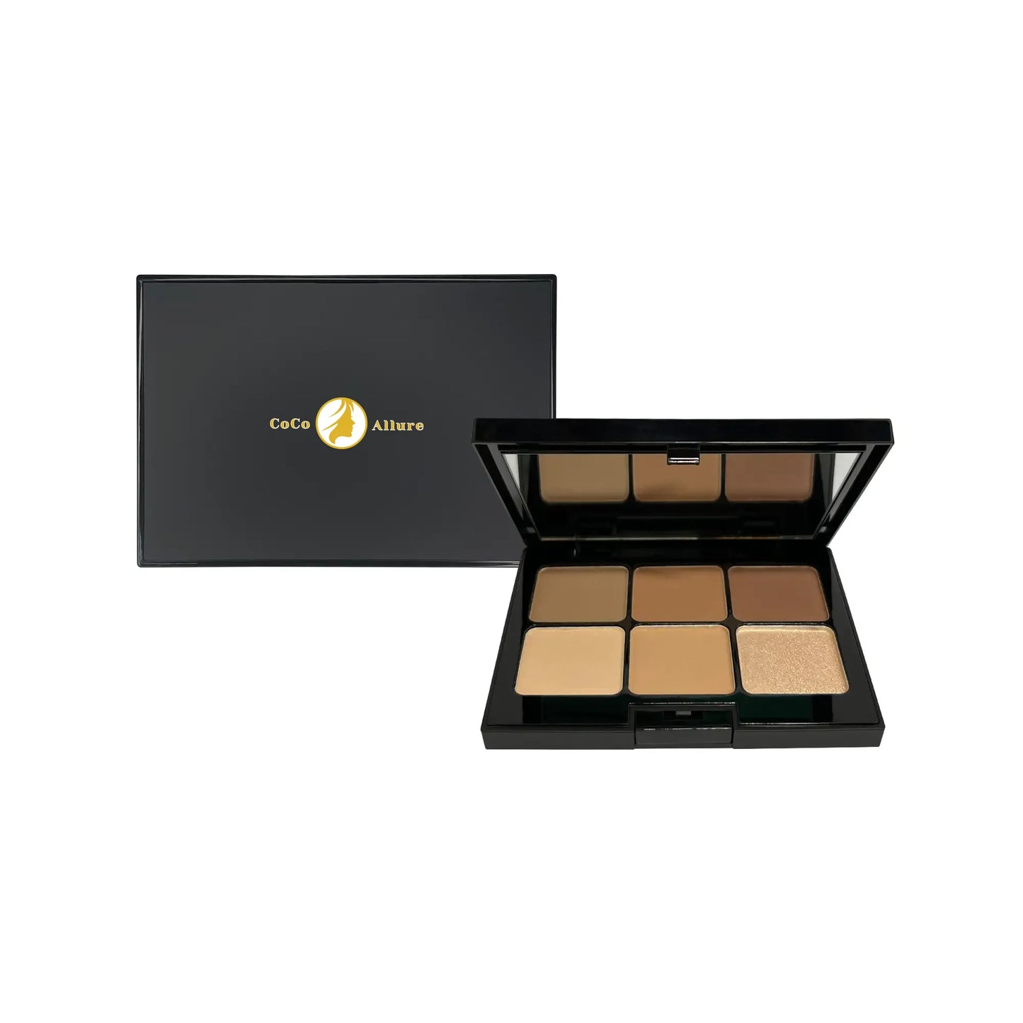 La Creme 6-Shade Creamy Eyeshadow Palette – Buildable, Pigmented, and Luminous Finish for Mesmerizing Eyes