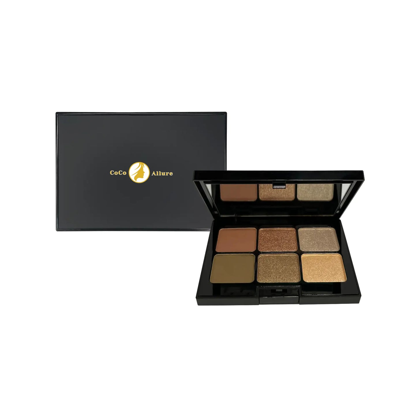 Shimmy 6-Shade Creamy Eyeshadow Palette – Buildable, Pigmented, and Luminous Finish for Mesmerizing Eyes