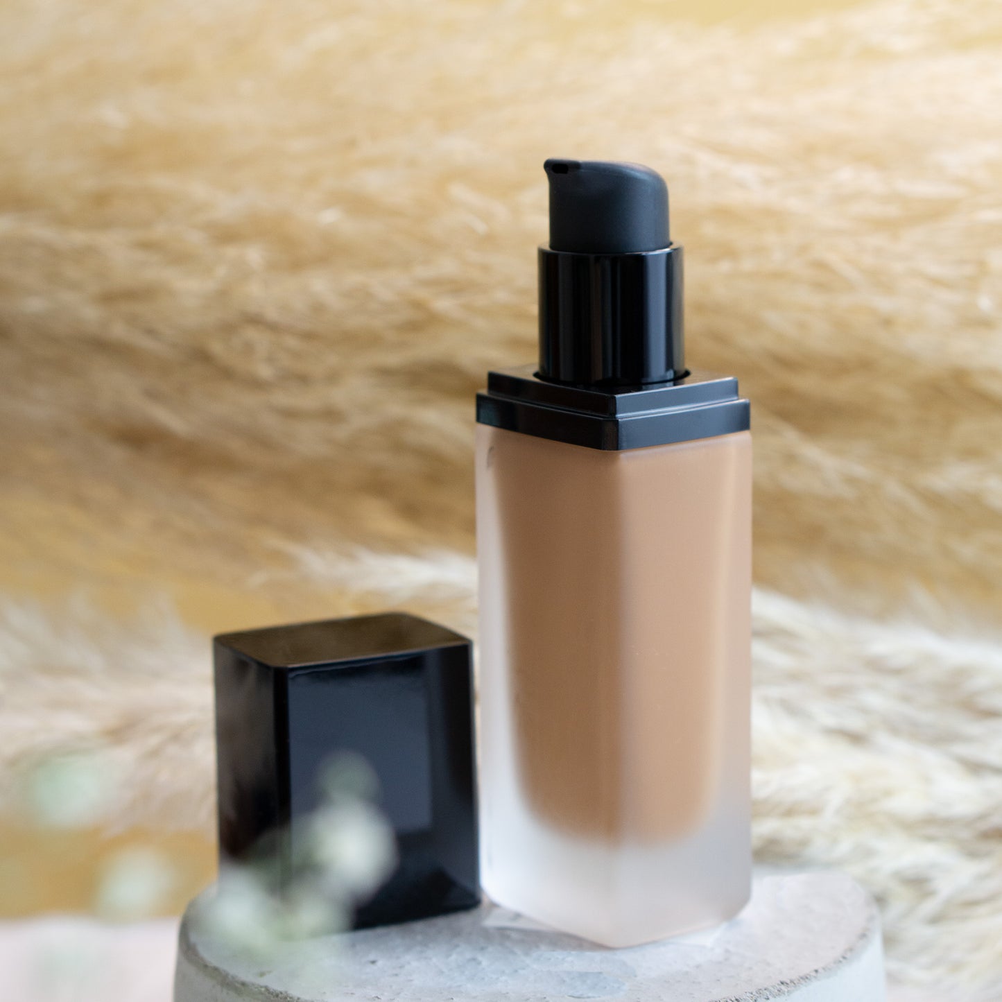 Warm Nude Glow Foundation for Natural Radiance | Medium to Full Buildable Coverage, Dewy Finish, Breathable & Healthy