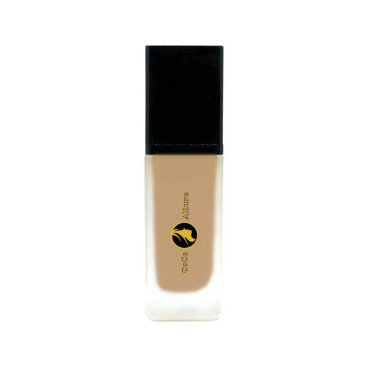 Spiced Honey Glow Foundation for Natural Radiance | Medium to Full Buildable Coverage, Dewy Finish, Breathable & Healthy