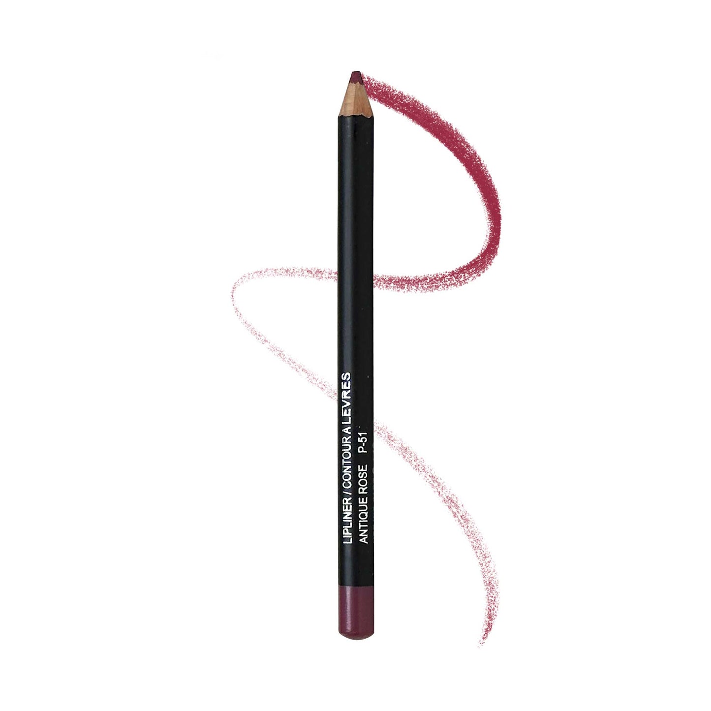 Antique Rose Lip Liner | No-Smudge, Creamy Formula for Reshaped, Fuller Lips