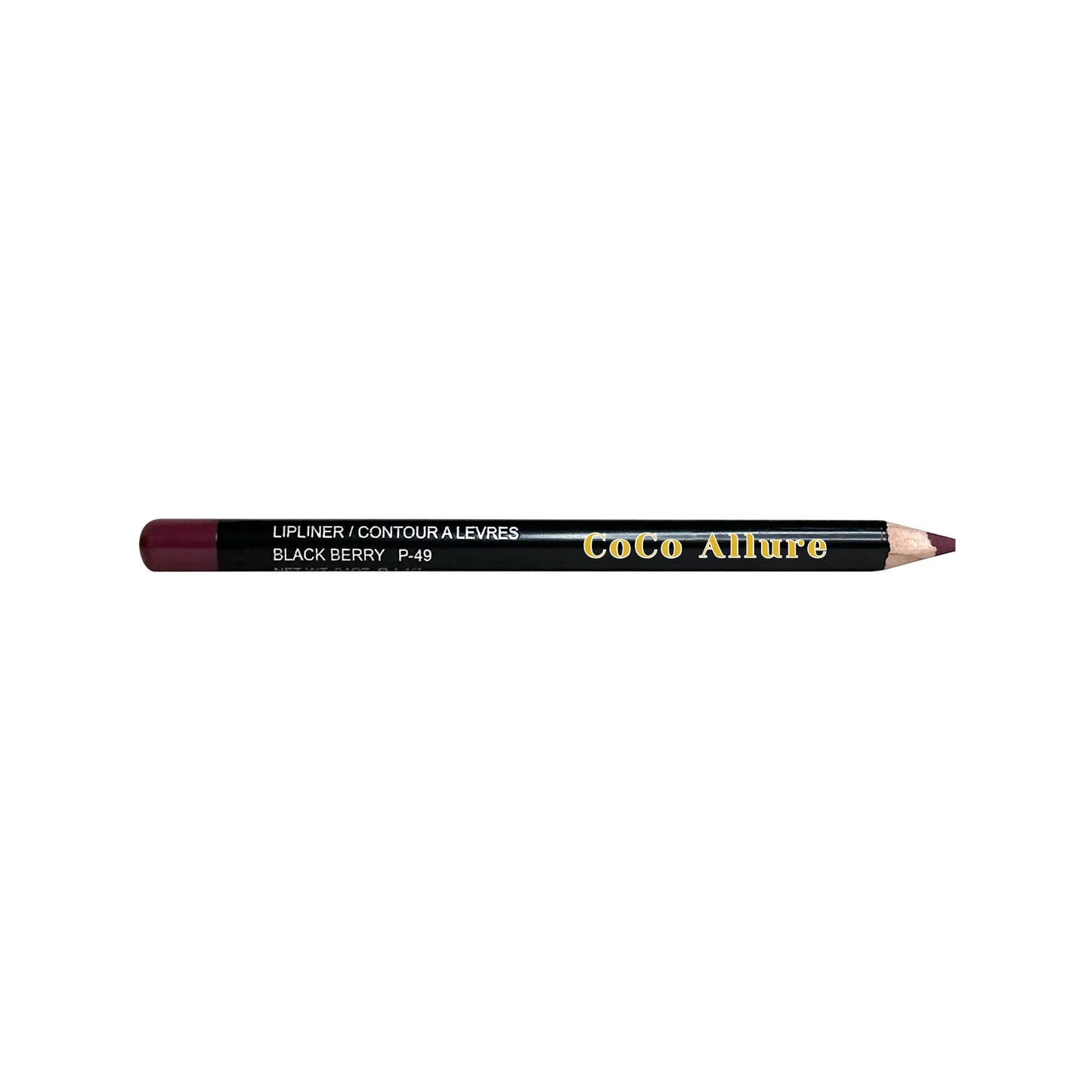 Black Berry Lip Liner | No-Smudge, Creamy Formula for Reshaped, Fuller Lips