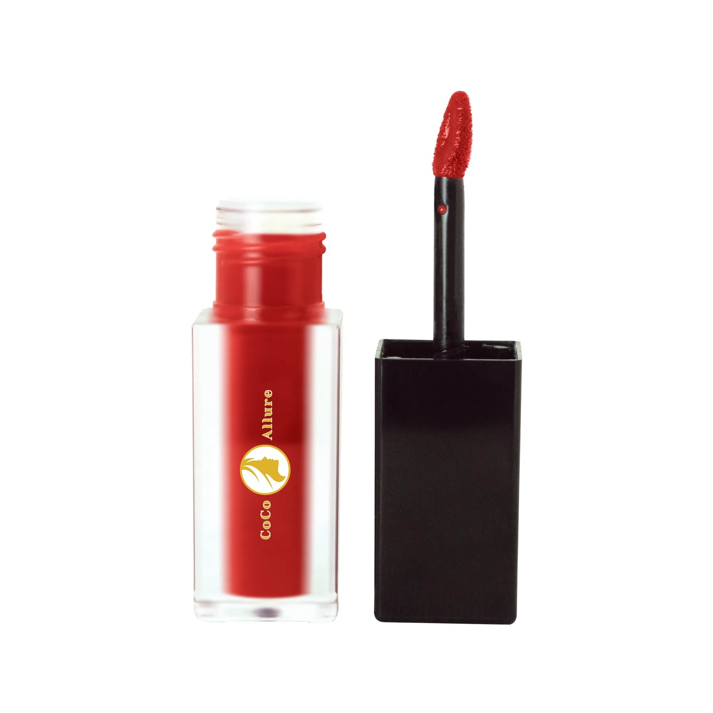 Velvet Red Long-Lasting Matte Lip Stain | Buildable, High-Impact Color with Vitamin E for Soft Lips
