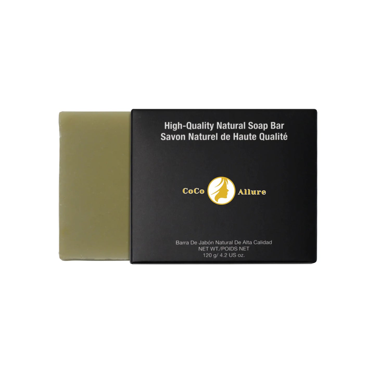 Green Tea & Lemongrass Soap | Detoxifying, Anti-Aging Antioxidants & Deep Pore Cleansing