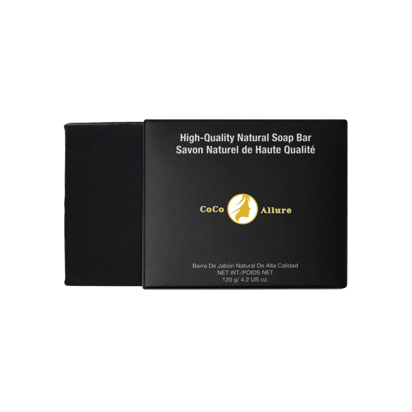 Activated Charcoal Soap for Deep Cleanse | Detoxifying & Pore-Clearing with Goat Milk for Smooth Skin